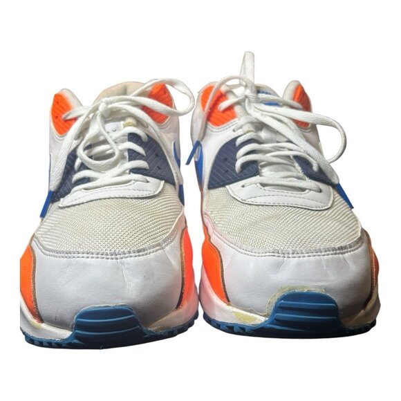 Nike Air Max Essential 90 Sneakers White Orange Blue Mens Size 14 AJ1285-104 main image 9